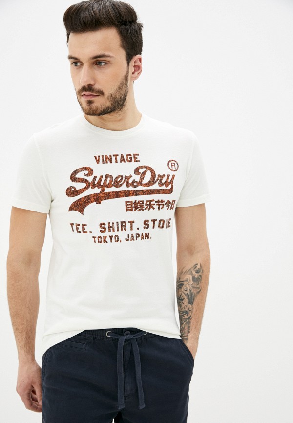 

Футболка Superdry, Бежевый