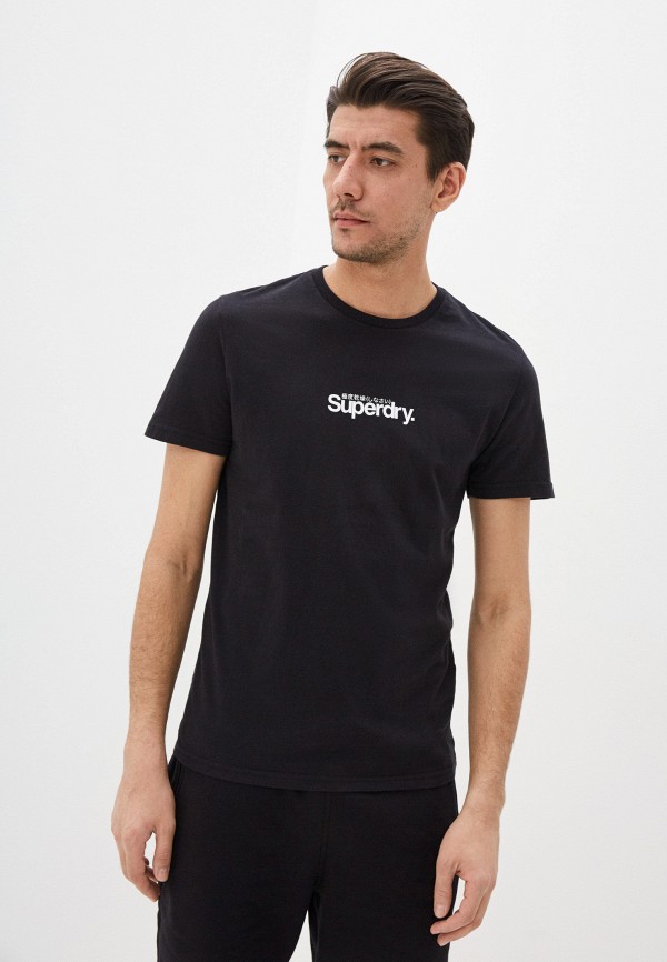 

Футболка Superdry, Черный, Superdry SU789EMIBOQ0