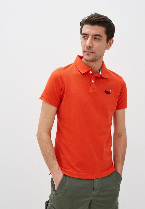 

Поло Superdry, Красный