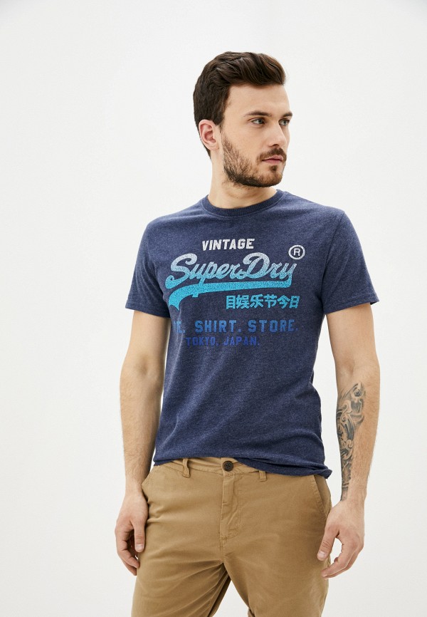 

Футболка Superdry, Синий