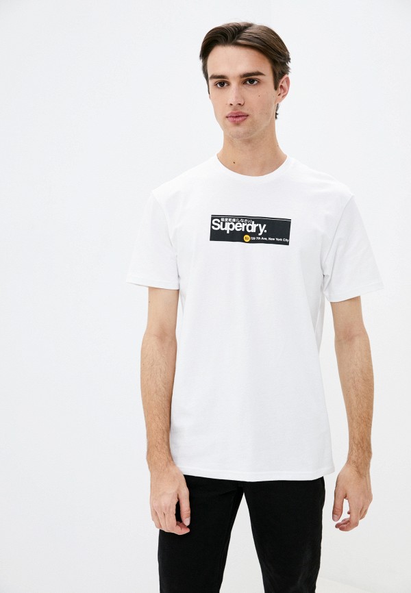 

Футболка Superdry, Белый, Superdry SU789EMKDHU7