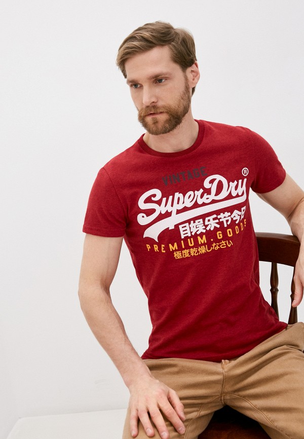 

Футболка Superdry, Красный