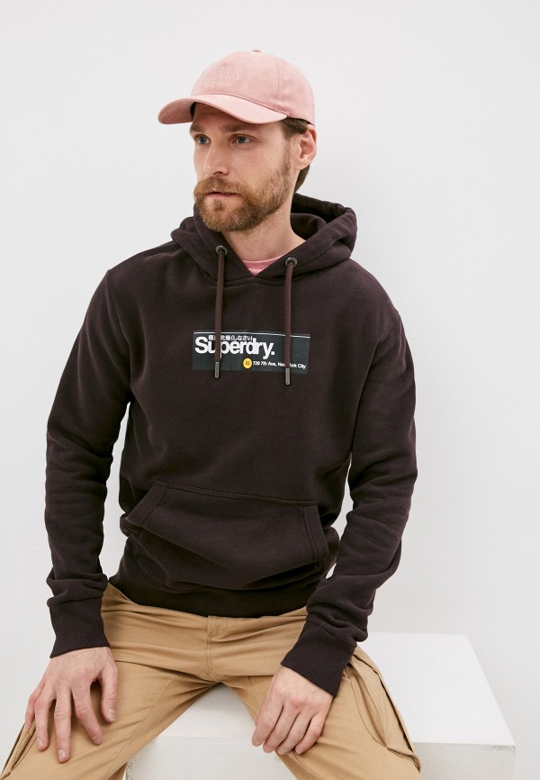 

Худи Superdry, Коричневый