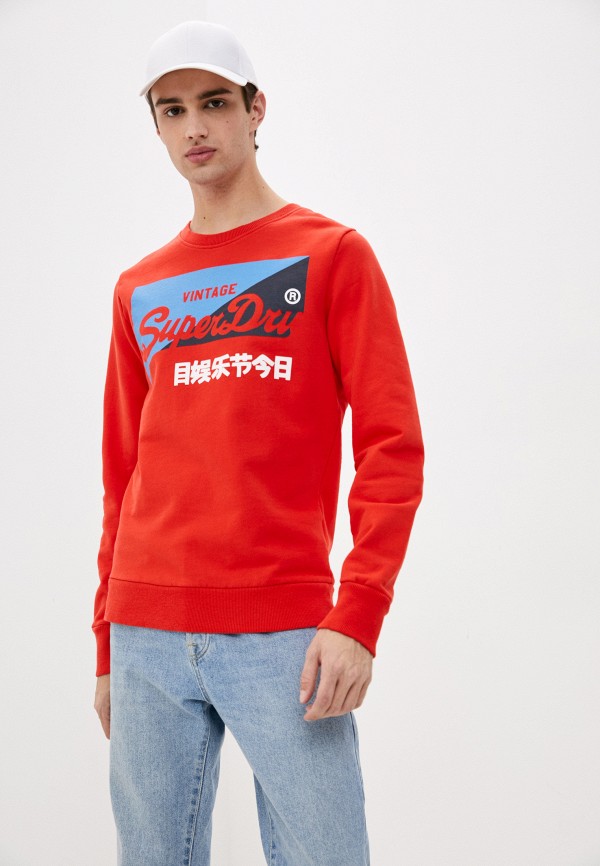 

Свитшот Superdry, Красный