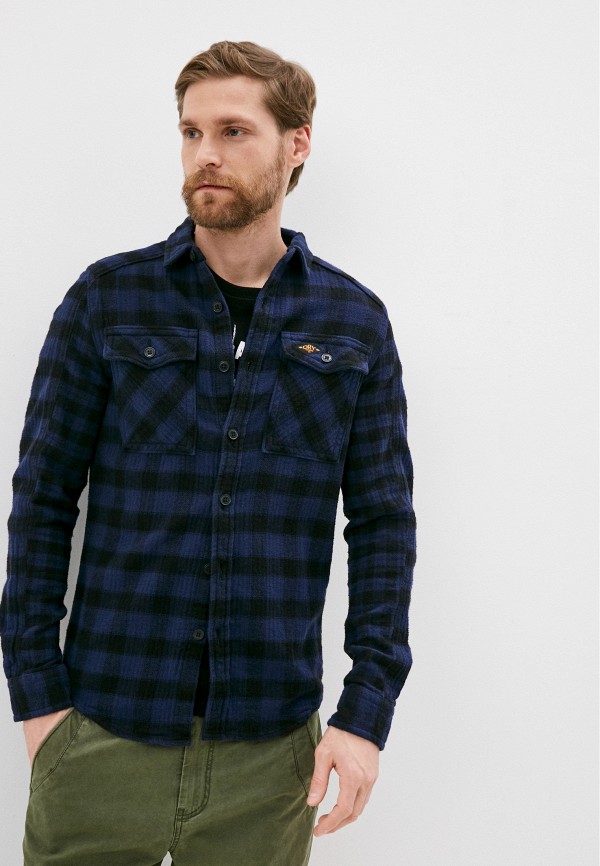 

Рубашка Superdry, Синий, Superdry SU789EMKDII8