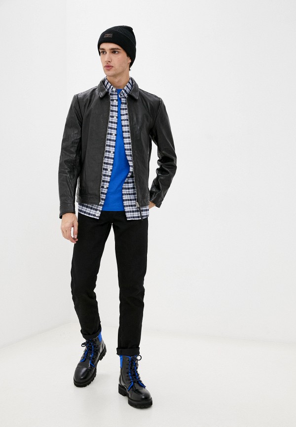 фото Куртка кожаная superdry