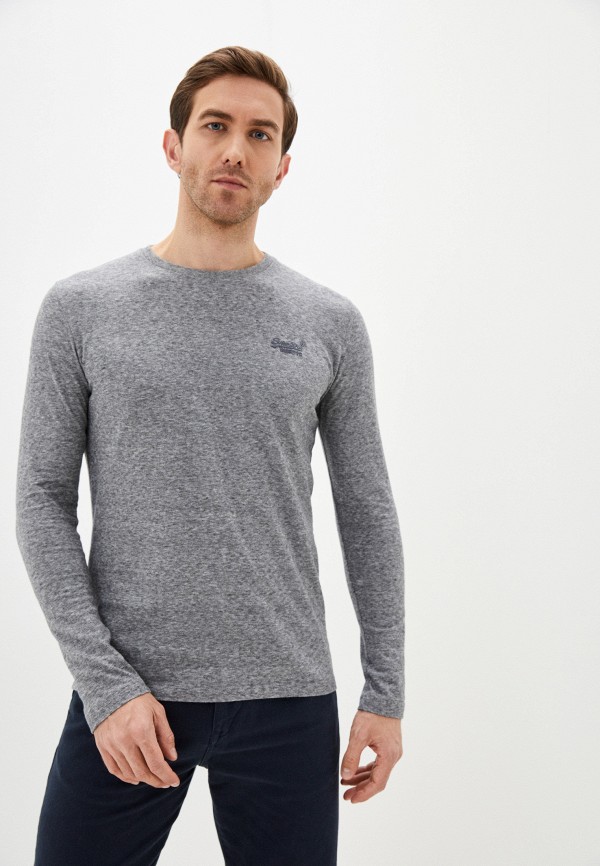

Лонгслив Superdry, Серый, Superdry SU789EMKDIP5