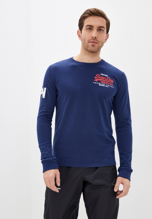 

Лонгслив Superdry, Синий