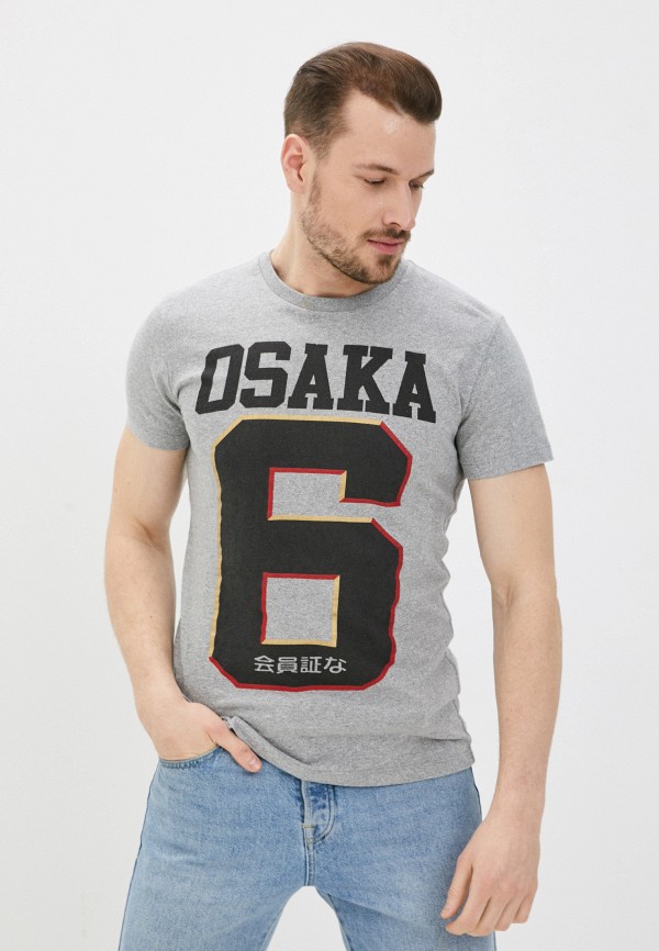 

Футболка Superdry, Серый, Osaka