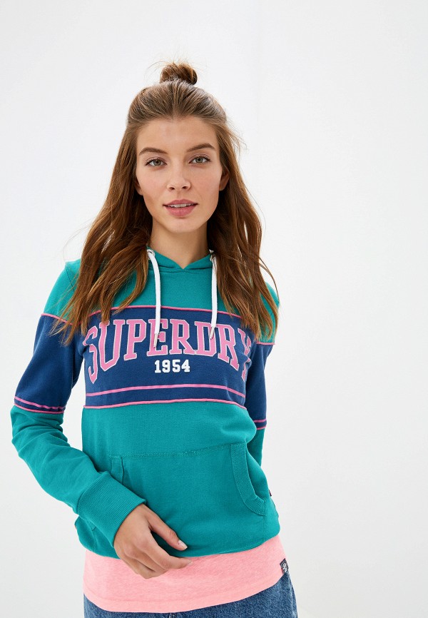 

Худи Superdry, Superdry SU789EWEIXB3, Зеленый