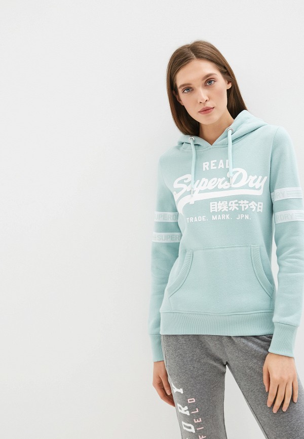 

Худи Superdry, Бирюзовый