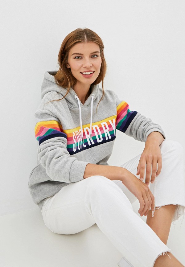

Худи Superdry, Серый