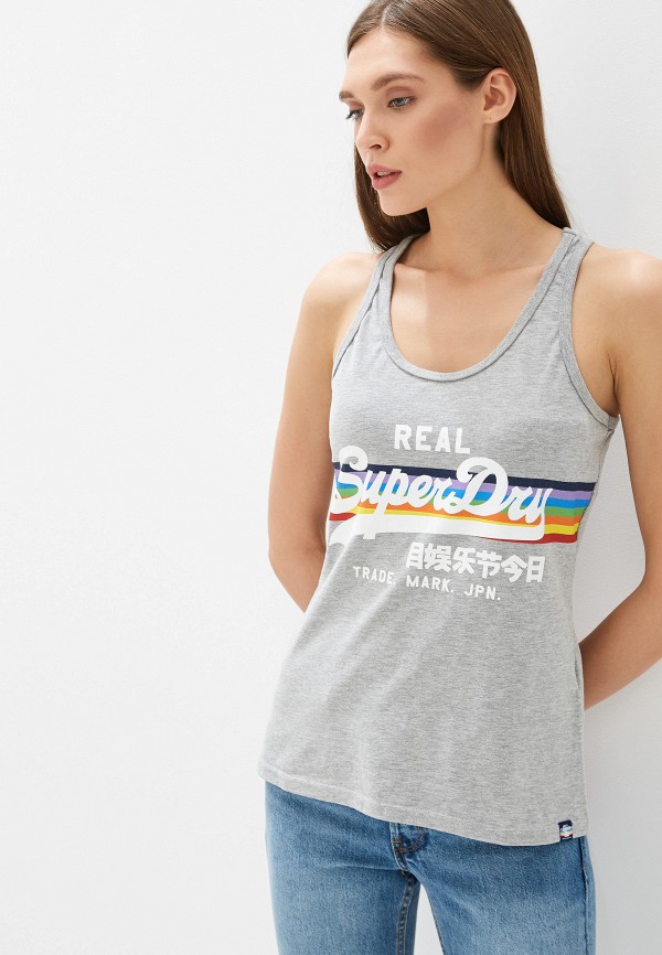 

Майка Superdry, Серый