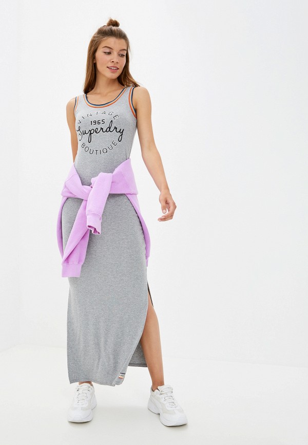 

Платье Superdry, Серый