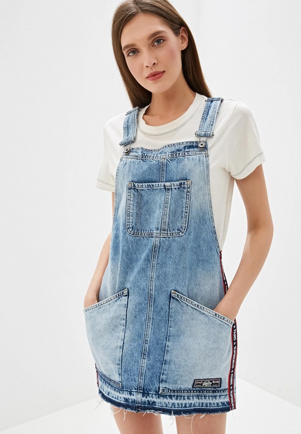 

Платье джинсовое Superdry, Голубой