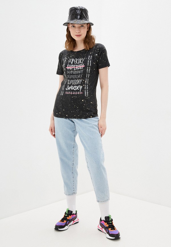 

Футболка Superdry, Черный, Superdry SU789EWJAEM8