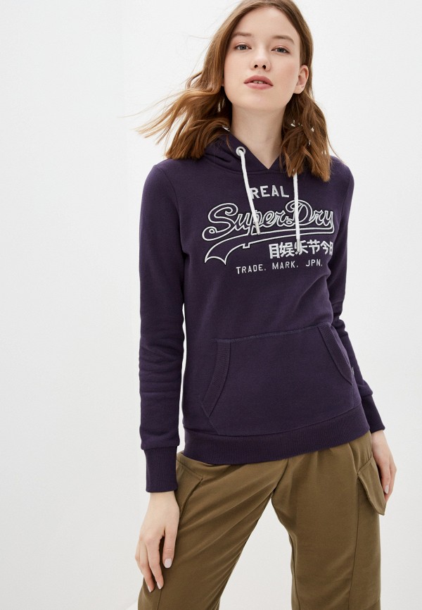 

Худи Superdry, Фиолетовый, Superdry SU789EWJAEP3