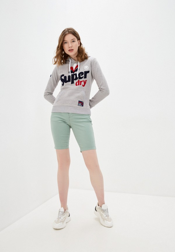 

Худи Superdry, Серый, Superdry SU789EWJAEP9