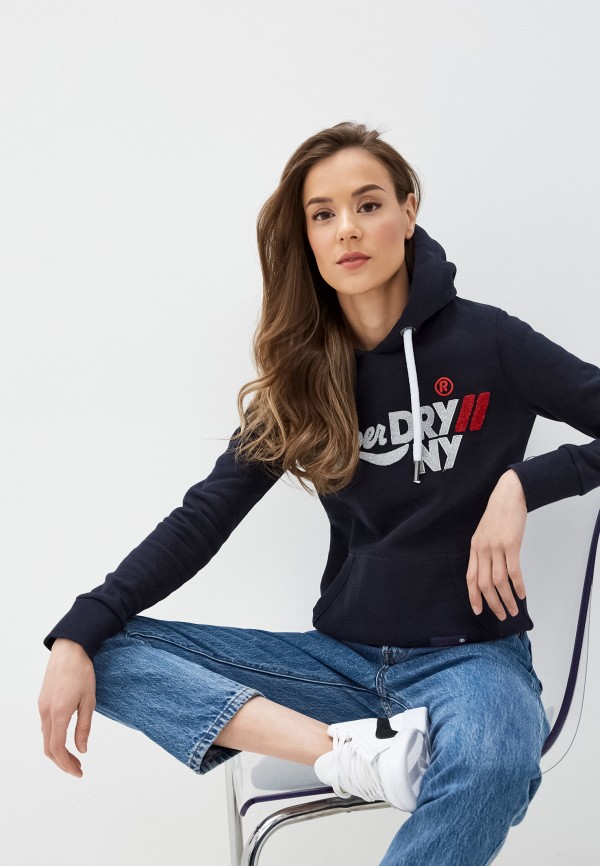 

Худи Superdry, Синий