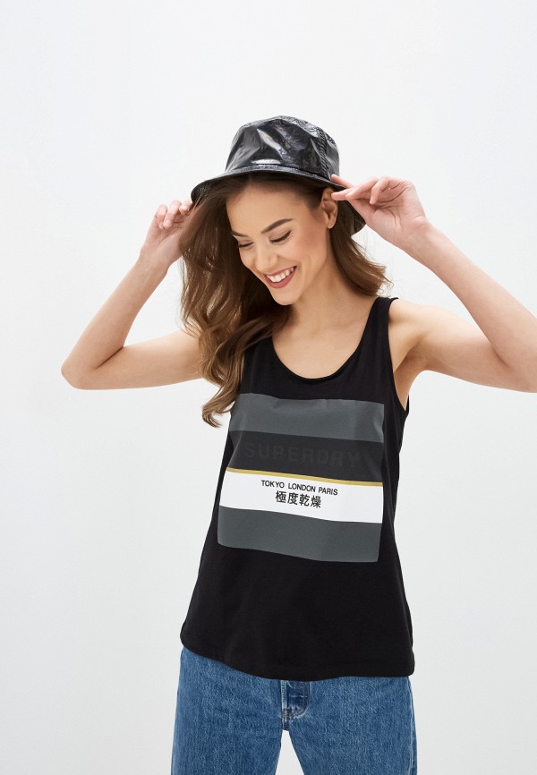 

Майка Superdry, Черный