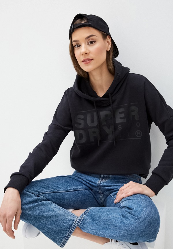 

Худи Superdry, Черный, Superdry SU789EWJAES8