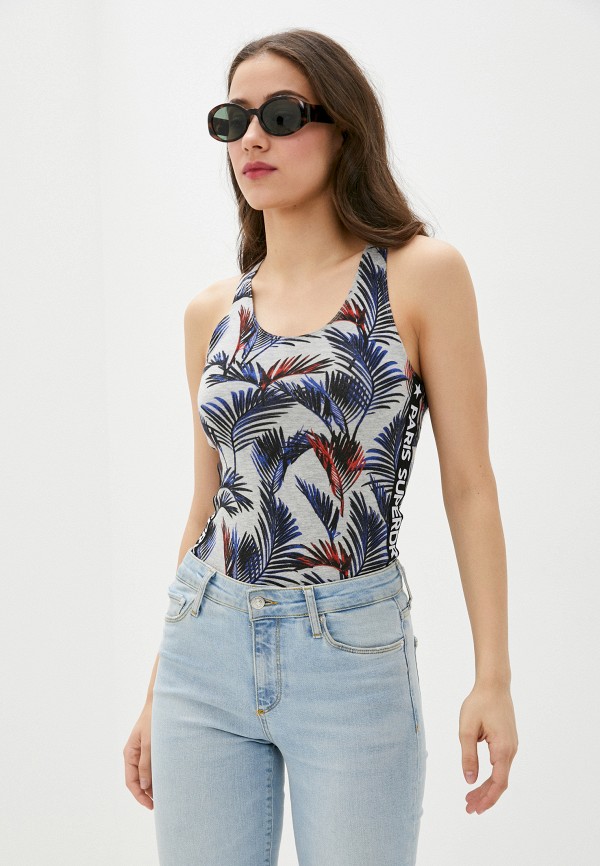 

Боди Superdry, Серый