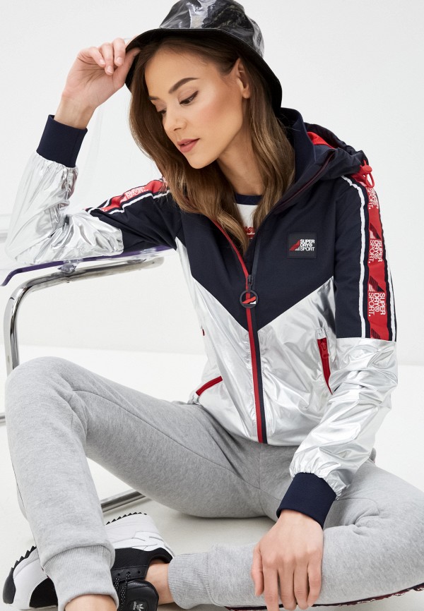 

Ветровка Superdry, Серебряный