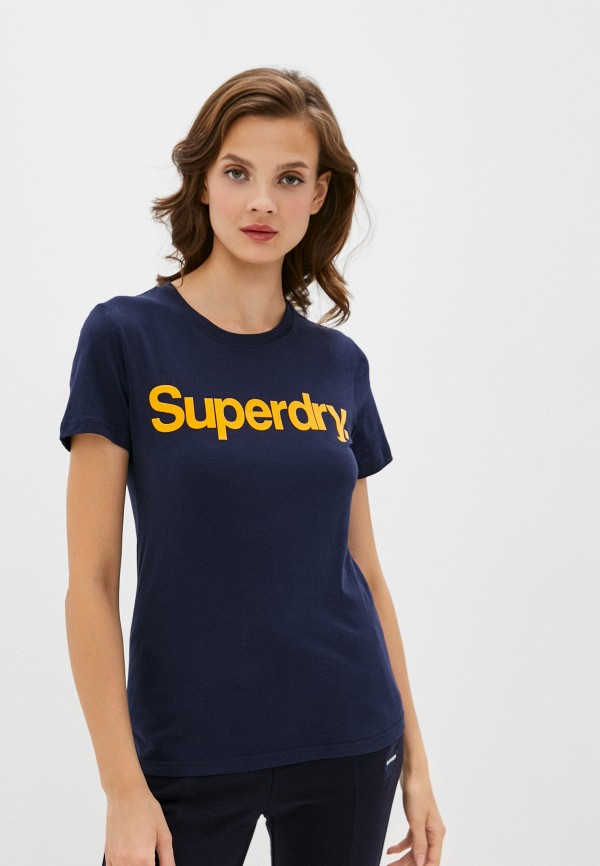 

Футболка Superdry, Синий, Superdry SU789EWKDIW1