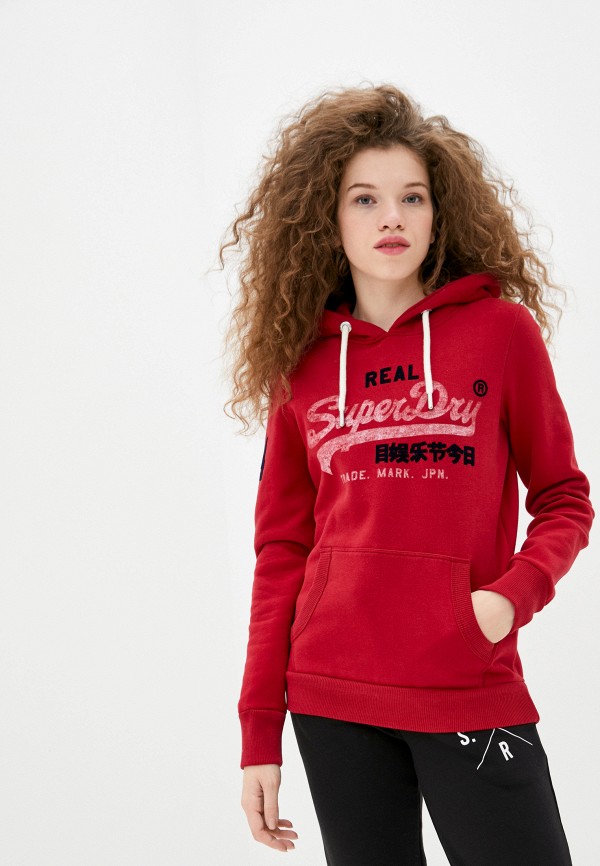 

Худи Superdry, Красный, Superdry SU789EWKDIW9