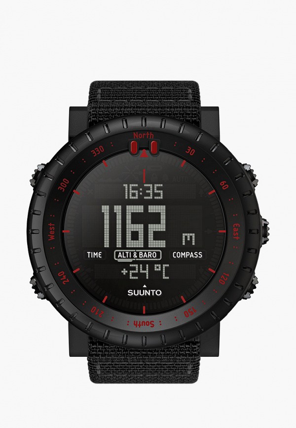 

Часы Suunto, Черный, SUUNTO CORE BLACK RED