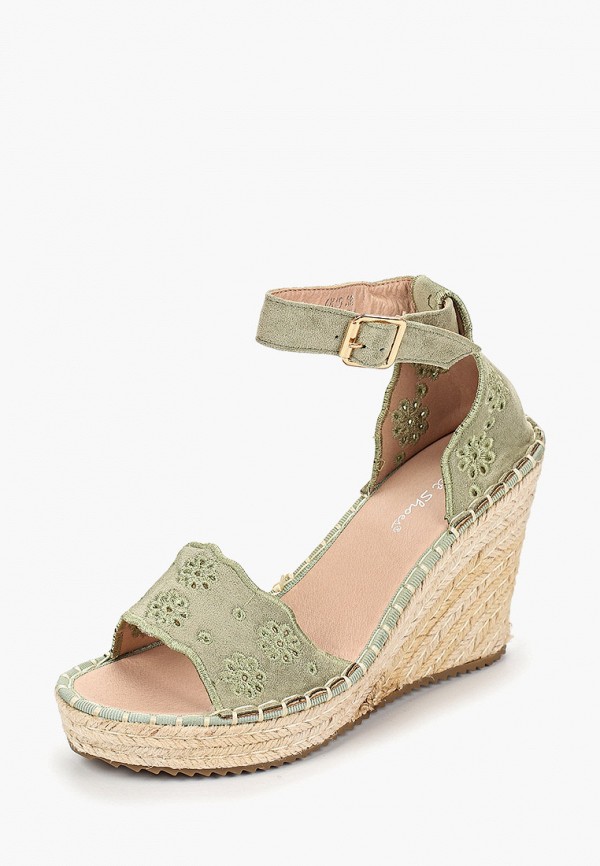 

Эспадрильи Sweet Shoes, Зеленый, Sweet Shoes SW010AWFDXO5