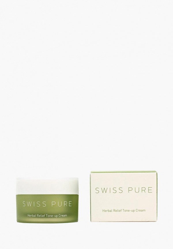 

Крем для лица Swiss Pure, Зеленый, дневной для чувствительной кожи с растительными экстрактами, 30 мл