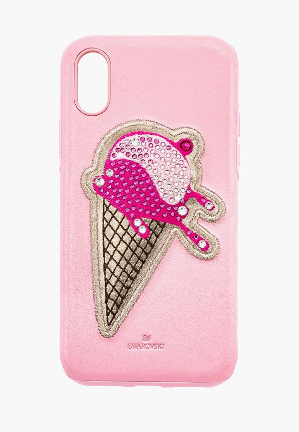 

Чехол для iPhone Swarovski®, X NO REGRETS, Розовый