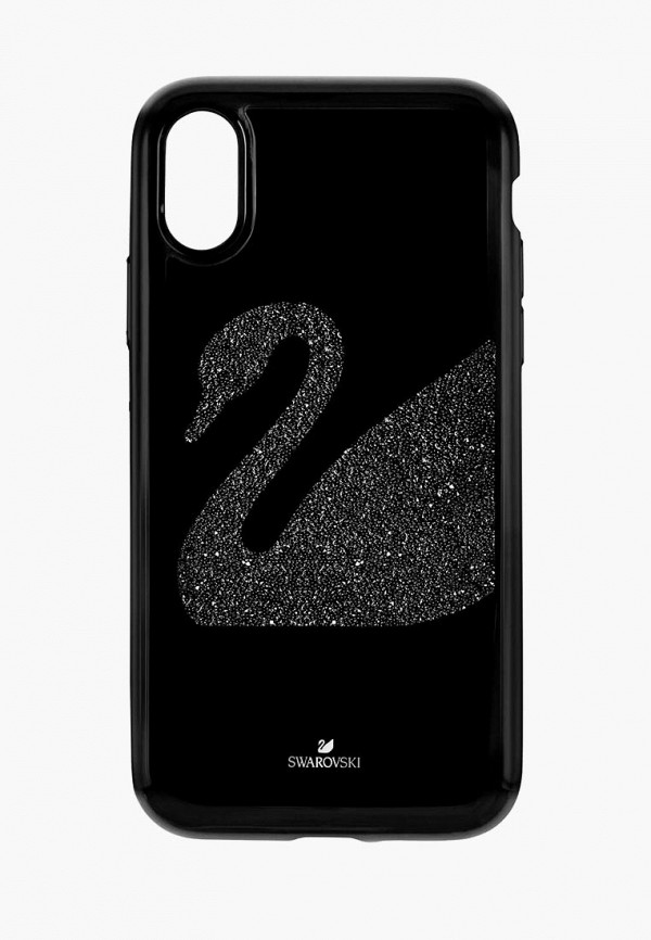 

Чехол для iPhone Swarovski®, XR SWAN FABRIC, Черный