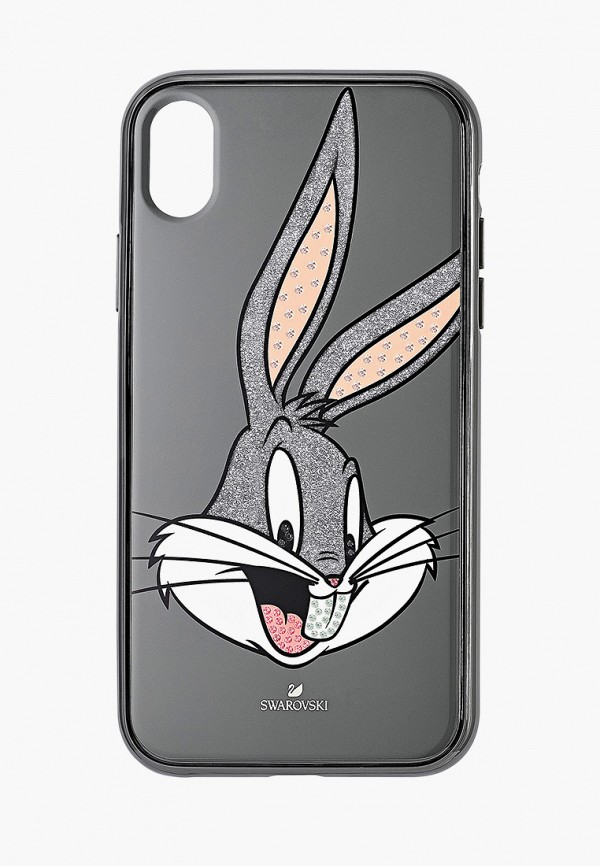 

Чехол для iPhone Swarovski®, X/XS LOONEY TUNES BUGS BUNNY, Серый