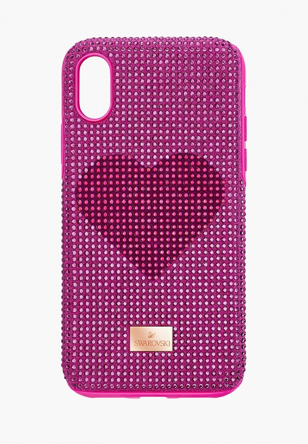 

Чехол для iPhone Swarovski®, Розовый, X Crystalgram