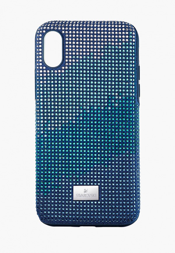 

Чехол для iPhone Swarovski®, Синий, XS MAX Crystalgram