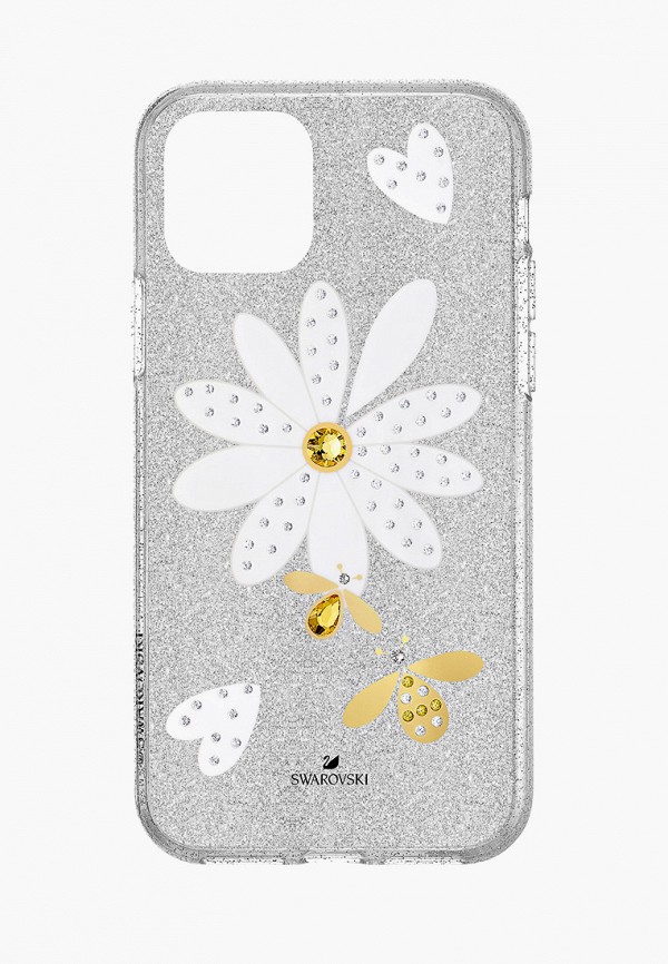 

Чехол для iPhone Swarovski®, Серебряный, 11 PRO Eternal Flower