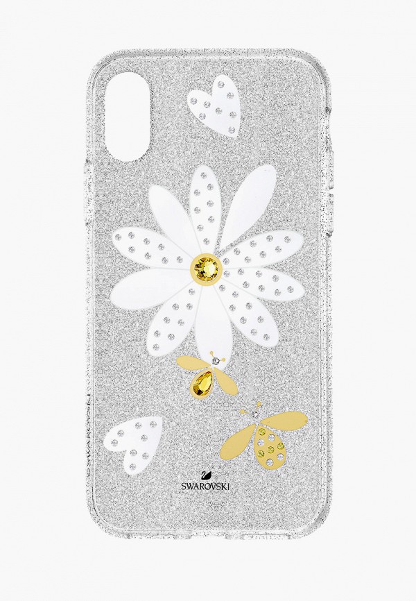 

Чехол для iPhone Swarovski®, Серебряный, XS MAX Eternal Flower