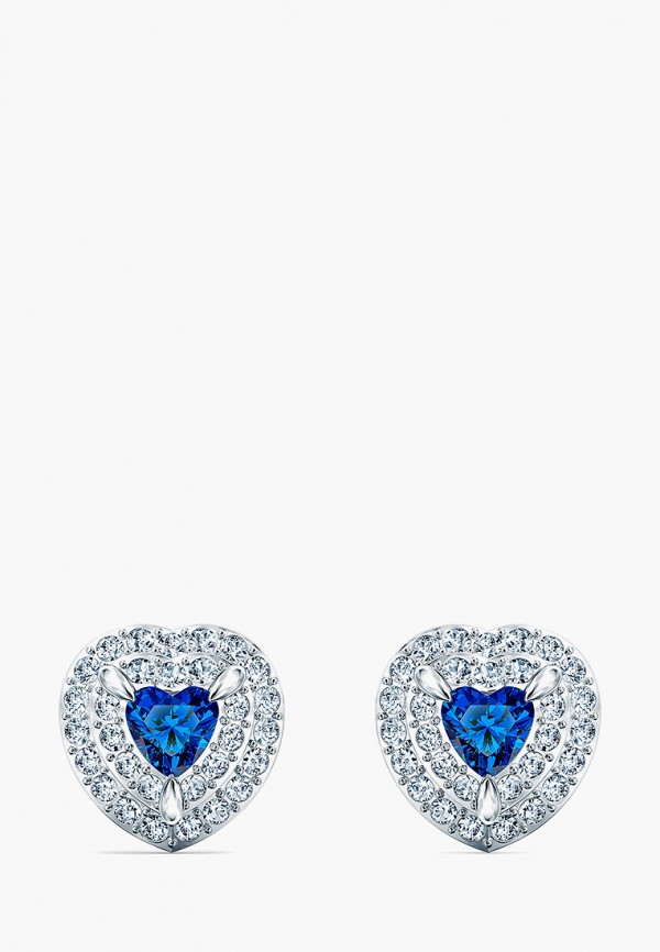 

Серьги Swarovski®, Синий, One