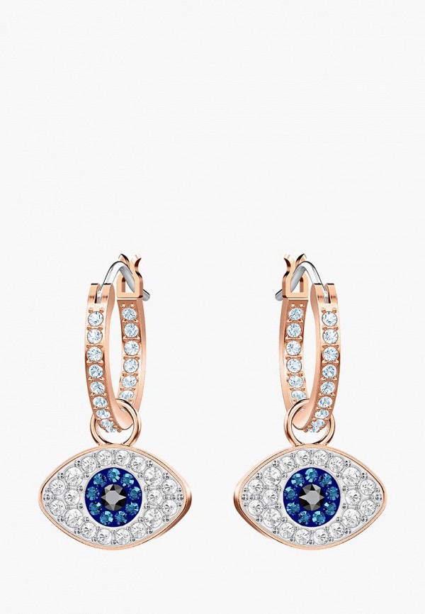 

Серьги Swarovski®, Синий, DUO