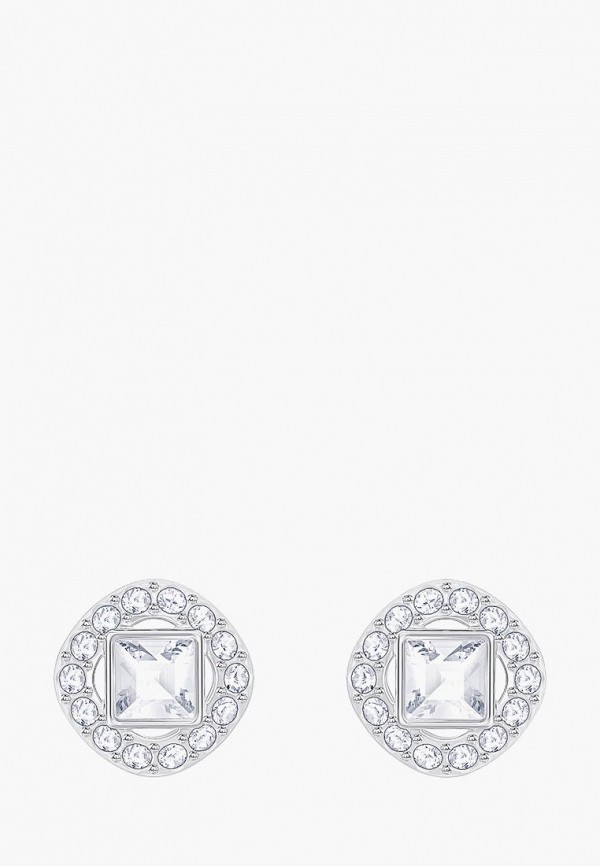 

Серьги Swarovski®, Серебряный, ANGELIC SQUARE
