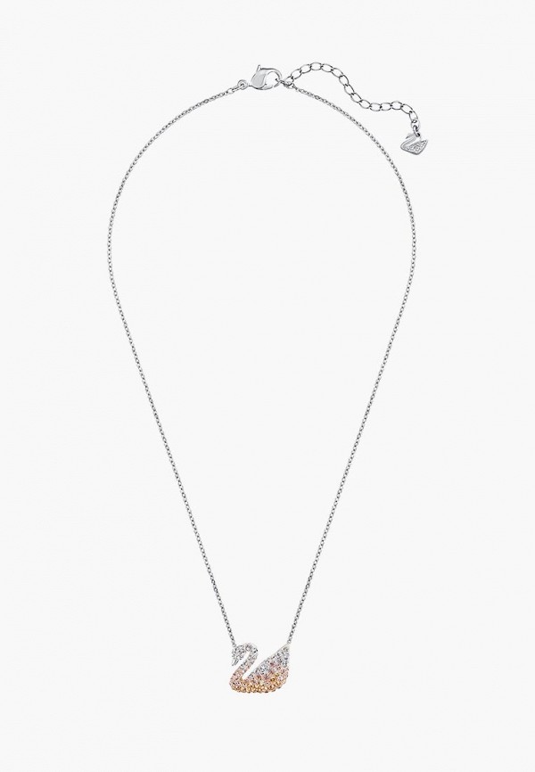 

Колье Swarovski®, Серебряный, ICONIC SWAN