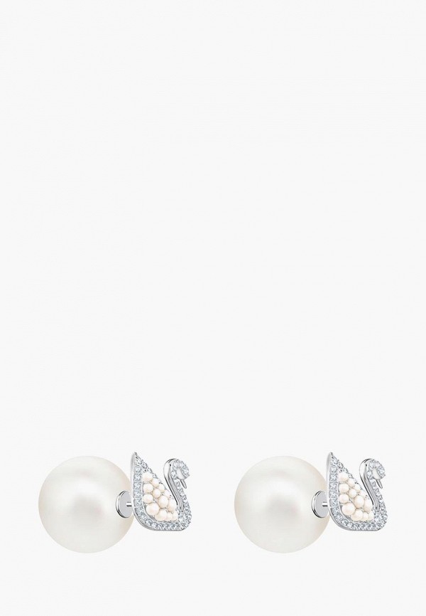 

Серьги Swarovski®, ICONIC SWAN, Белый