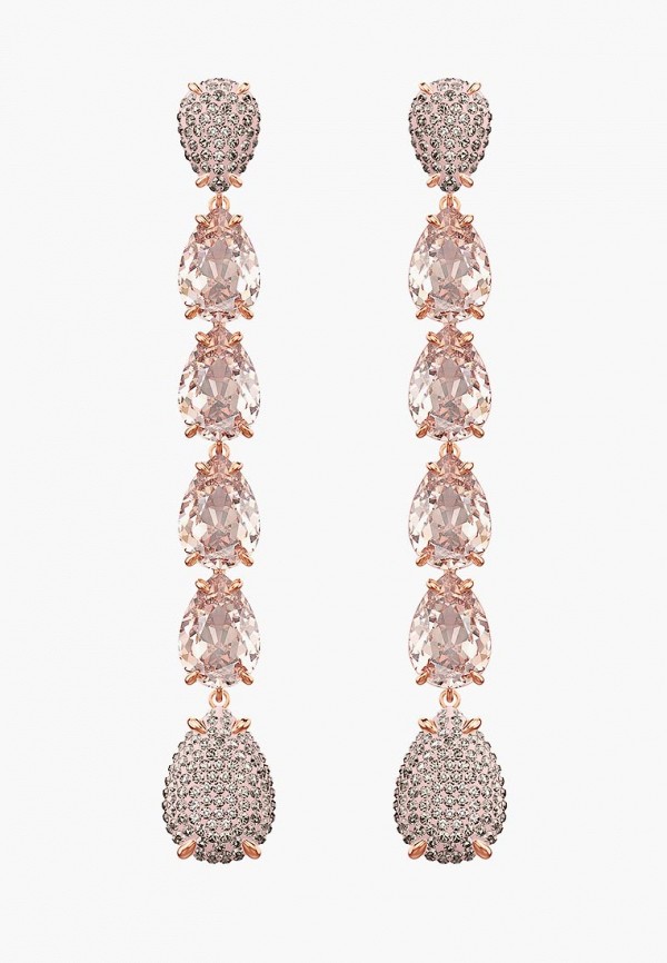

Серьги Swarovski®, MIX, Розовый