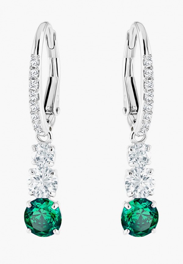 

Серьги Swarovski®, Серебряный, ATTRACT TRILOGY