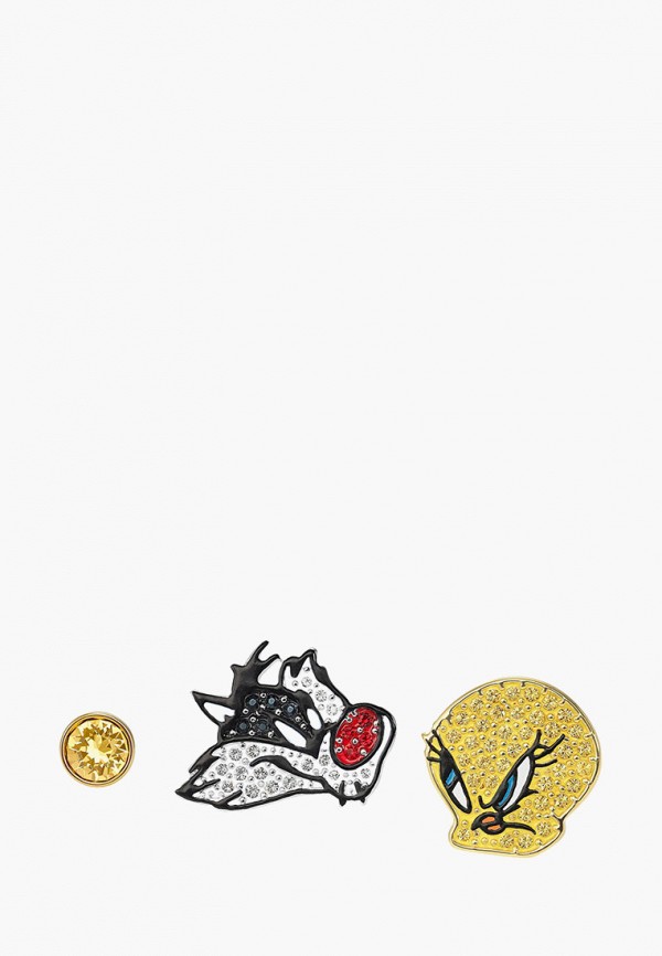 

Комплект Swarovski®, Разноцветный, сережек Looney Tunes