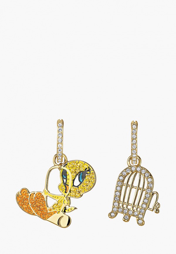 

Серьги Swarovski®, Золотой, Looney Tunes