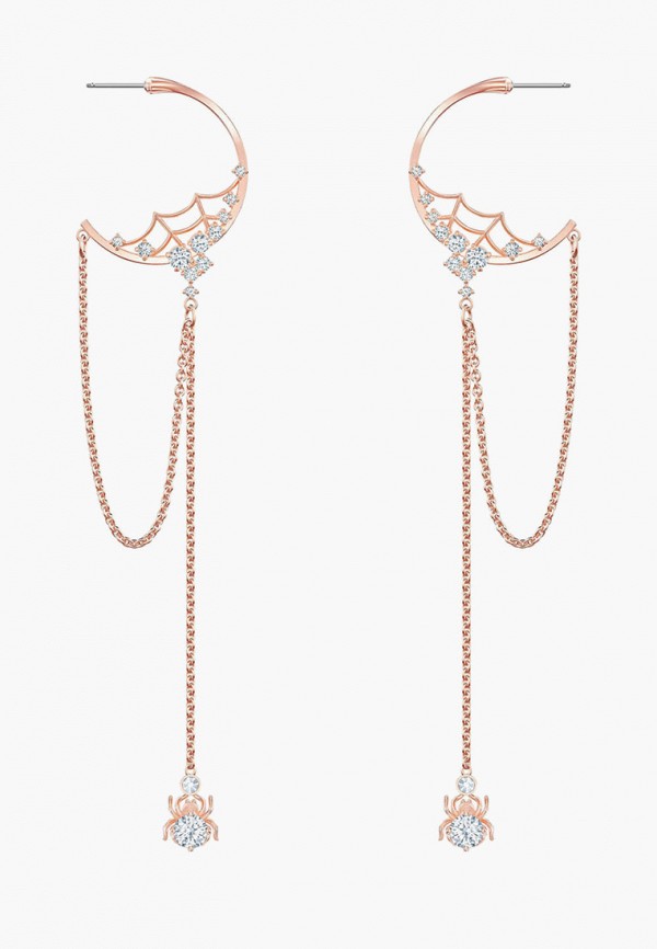 

Серьга Swarovski®, Золотой, Precisely