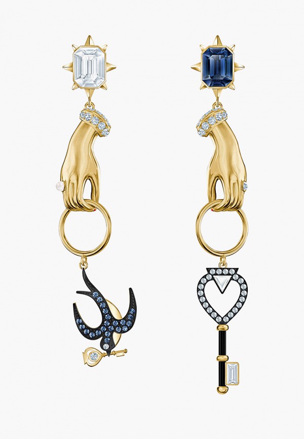 

Серьги Swarovski®, Золотой, TAROT MAGIC